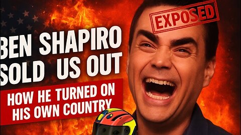 Ben Shapiro tried stopping Charlie Kirk, he is selling us out and betraying America.