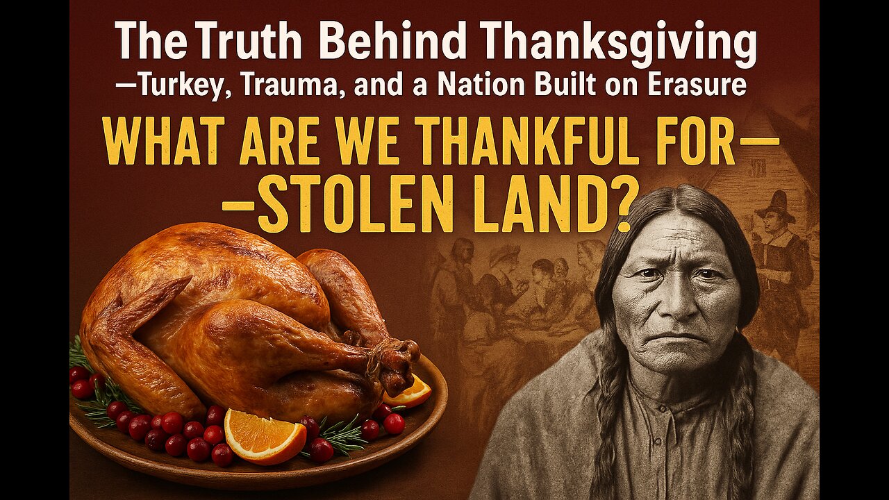 The Truth Behind Thanksgiving —Turkey, Trauma, and a Nation Built on Erasure