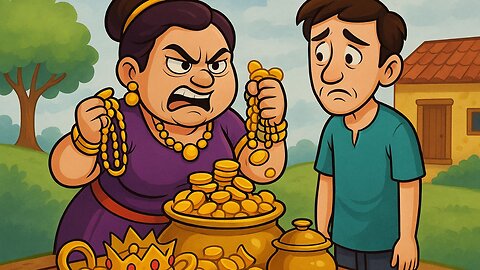 Greedy Wife _ Moral Stories in English _ A heart Touching Story _ Learn English _ Bedtime Stories