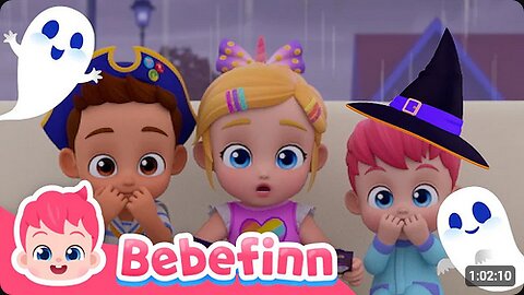 Boo! Trick or Treat on Halloween Bebefinn Song Compilation