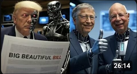 WARNING! TRUMP'S "BIG BEAUTIFUL BILL" IS REALLY THE BIRTH OF THE NEW WORLD ORDER A.I. GOVERNANCE!