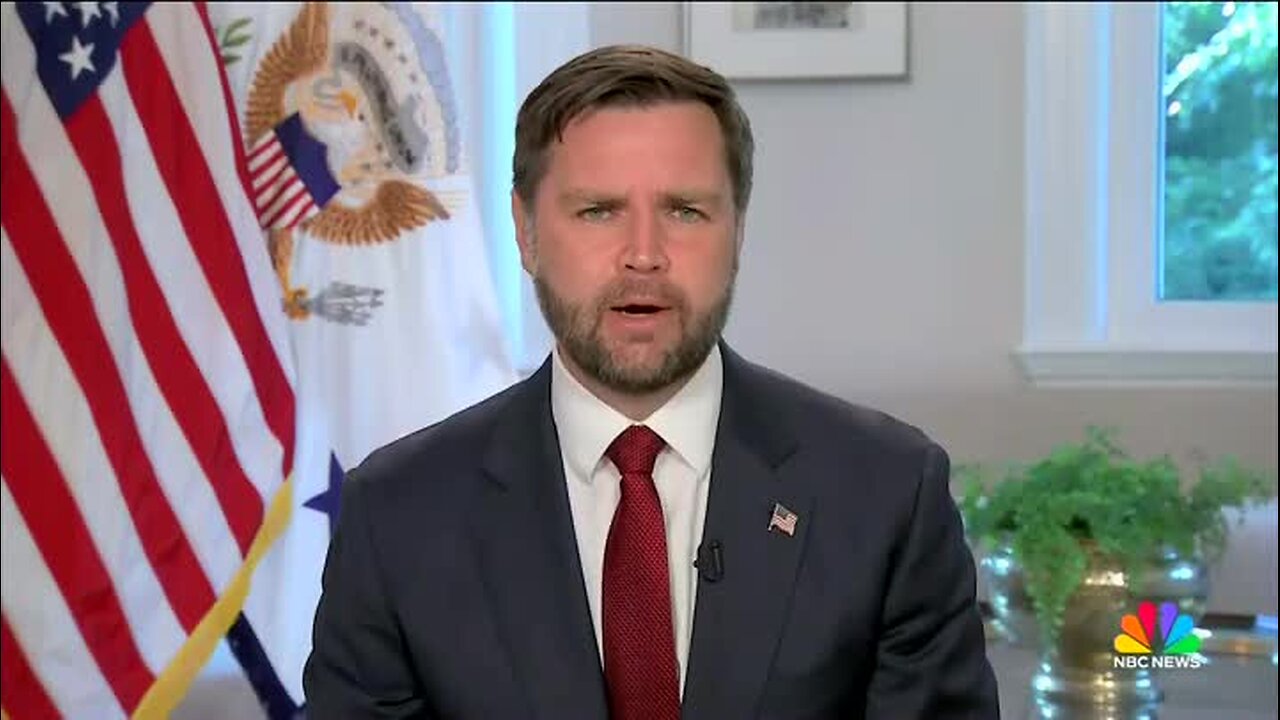 J.D. Vance: I Don’t Know That Any of Us Knew When Trump Made the Decision to Strike Iran, Except for Himself
