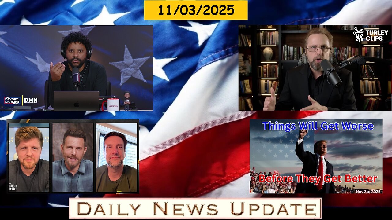 EP1735 | Devory Darkins:NBC Host, Dr Steve Turley:Dems REVOLT, Rubin Report:Robot, Wendy Bell:Better