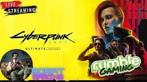 Trying Cyberpunk 2077 - Saturday chill
