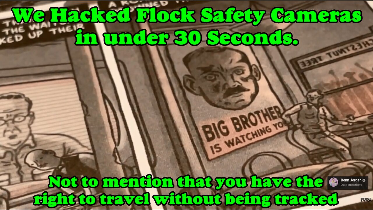 We Hacked Flock Safety Cameras in under 30 Seconds - Benn Jordan