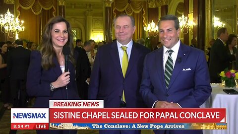 'An old Italian style Pope': NEWSMAX CEO breaks down call with Trump on papal conclave
