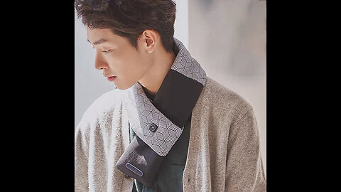 Multi-Function USB Charging Washable Self-Heating Scarf with 3 Heat Adjustment, Built-in Power Bank