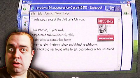 Investigating A Unsolved Child Disappearance Case...