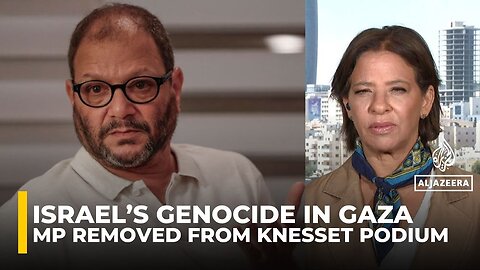Israeli MP removed from Knesset podium after quoting writer who called Israel’s war on Gaza genocide