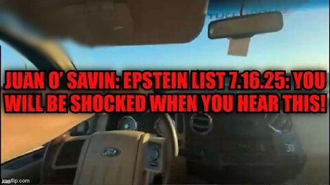 Juan O’ Savin: Epstein List – You Will Be Shocked When You Hear This!