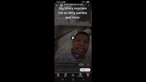 WOMAN EXPOSES HER EX DIRTY PANTIES LIVE ON YOUTUBE