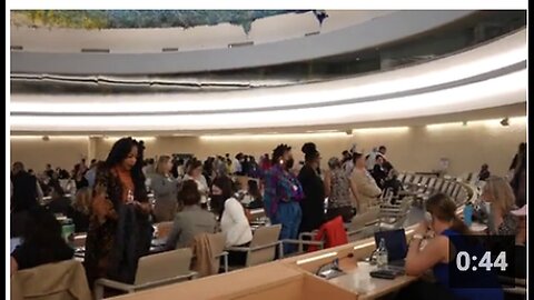 "UN Human Rights Committee Participants Turn Backs on US Ambassador"