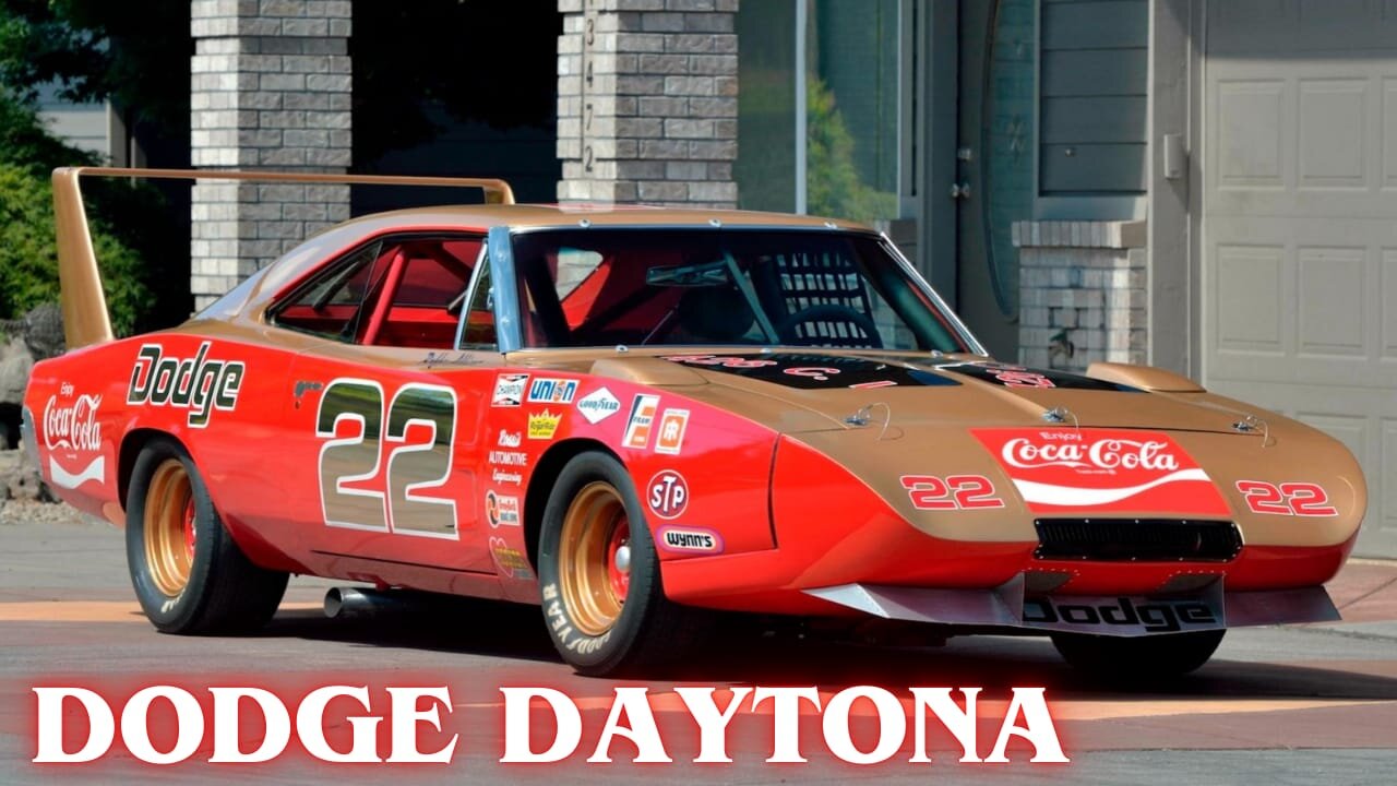 this is the story of the Dodge Daytona. The car NASCAR couldn’t handle.