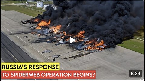 Russia's massive counterattack - US F-16s and MiG-29s destroyed at Dubno airfield!