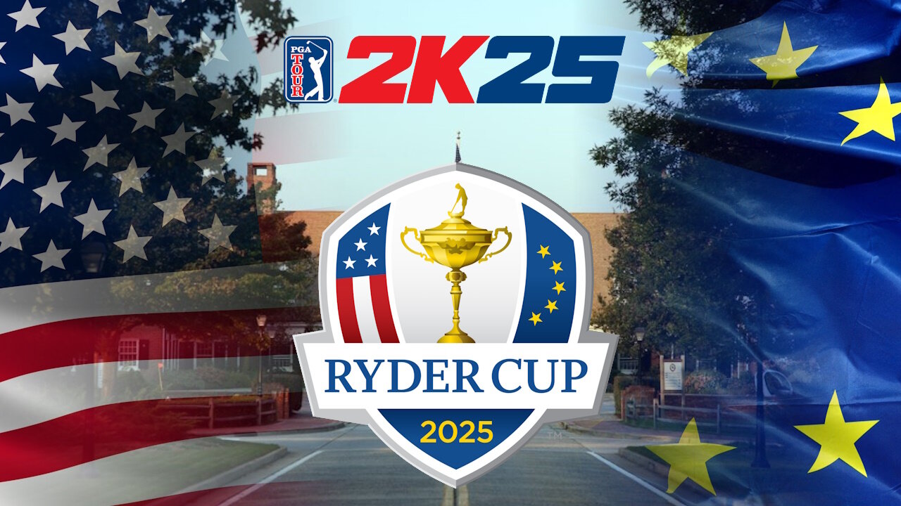PGA Tour 2K25 - 2025 Ryder Cup Gameplay Round