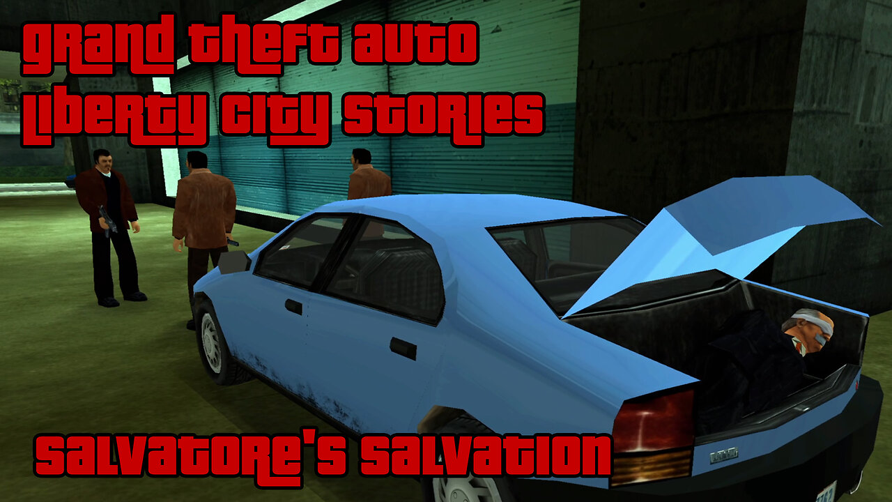 GTA: Liberty City Stories | Mission 25: SALVATORE’S SALVATION | PCSX2, 1440p, HD Textures