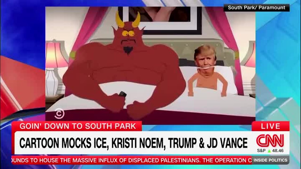 Brian Stelter: Paramount’s CEO Praises South Park’s High Ratings Since Mocking Trump, Vance, Noem and ICE