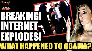 Breaking! Internet Explodes!! What Just Happened To Obama? Arrest?