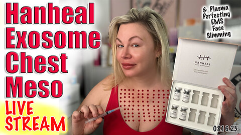 Live Hanheal Exosomes Chest Rejuvination, AceCosm.com and code Jessica10 Saves