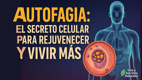 AUTOFAGIA: El Secreto Celular para Rejuvenecer y Vivir Más
