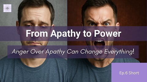 From Apathy to Power: How Embracing Anger Over Apathy Can Change Everything!