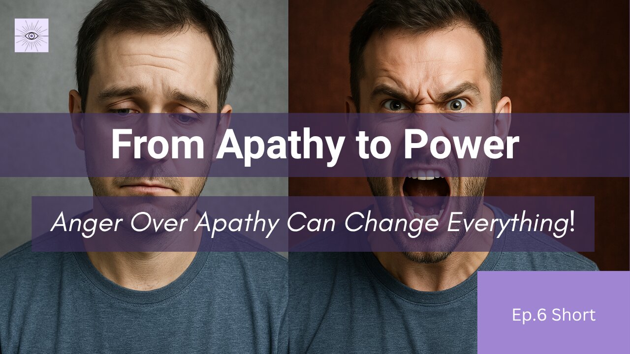 From Apathy to Power: How Embracing Anger Over Apathy Can Change Everything!