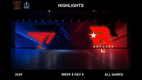 T1 vs KT Highlights ALL GAMES - LCK W5D5 Split 2 2025 - T1 vs KT Rolster