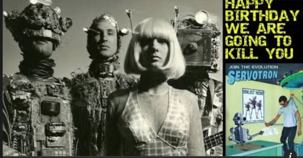 SERVOTRON - Surf Punk Robots Who Wanted You Dead