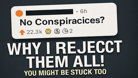 Think All Conspiracies Are Lies? Here's My Shocking Perspective