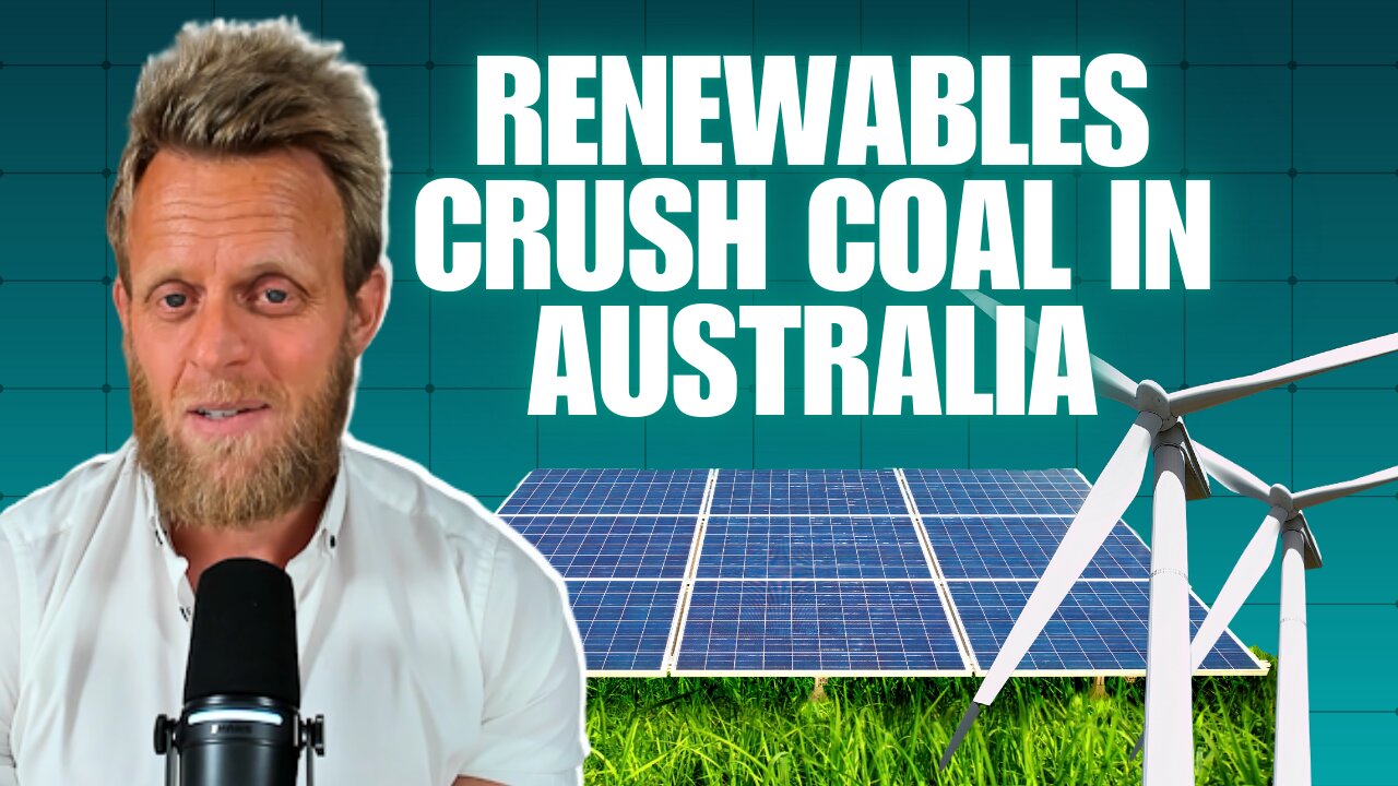 Wind, solar & batteries push renewable energy to record levels in Australia