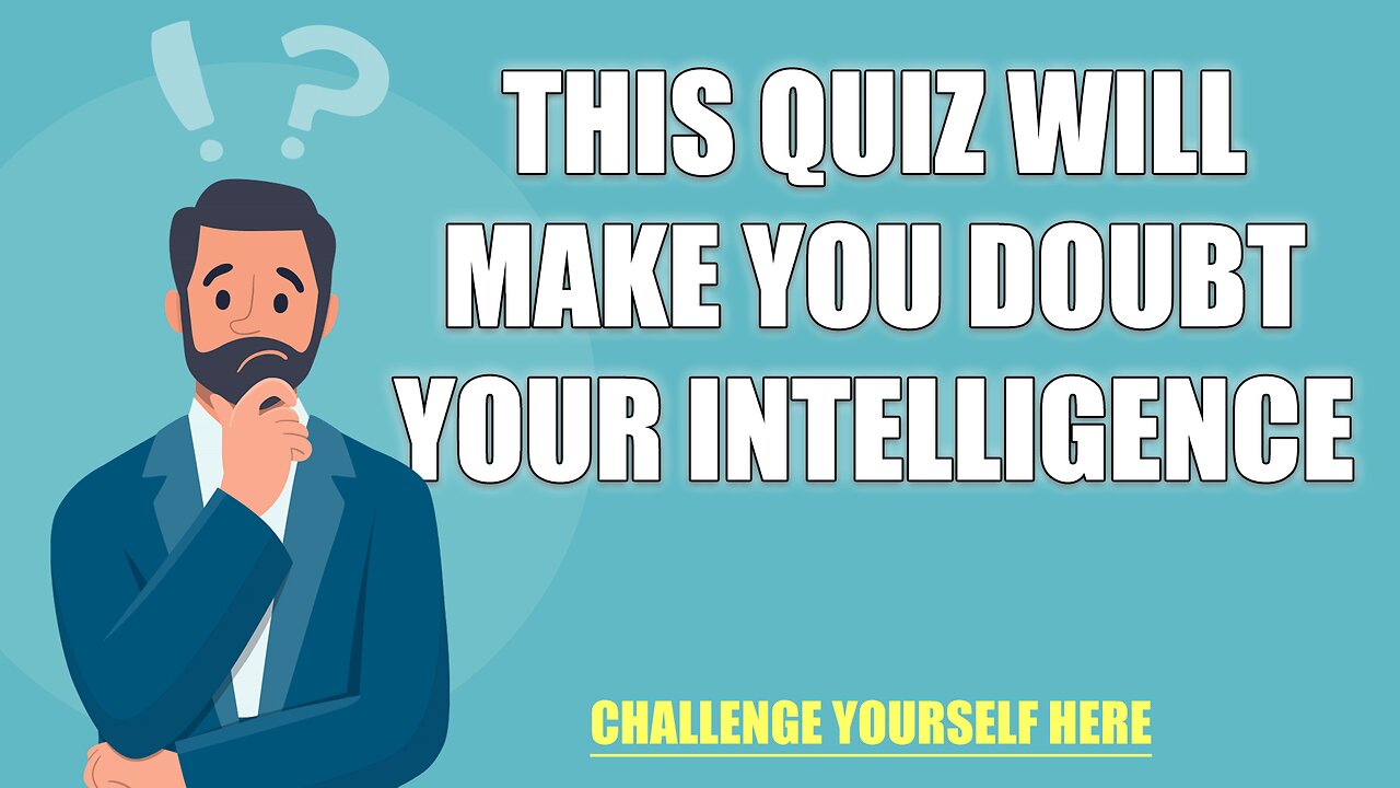 Challenging Knowledge Quiz