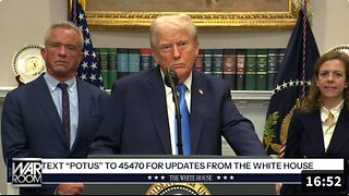 BOMBSHELL: Trump Declares War On The Medical Establishment In Historic Press Conference!