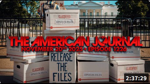 The American Journal: Trump Signs Epstein Files Bill, Prepares To Meet With NYC Socialist Mayor Mamdani, Approves 28-Point Russia/Ukraine Peace Plan - FULL SHOW - 11.20.2025