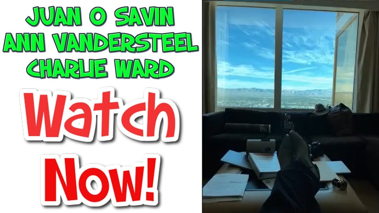 JUAN O SAVIN & ANN VANDERSTEEL TALK TRUMP THE PLAN AND MUCH MORE WITH CHARLIE WARD