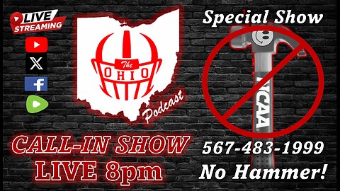The OHIO Podcast SPECIAL LIVE Call-In Show