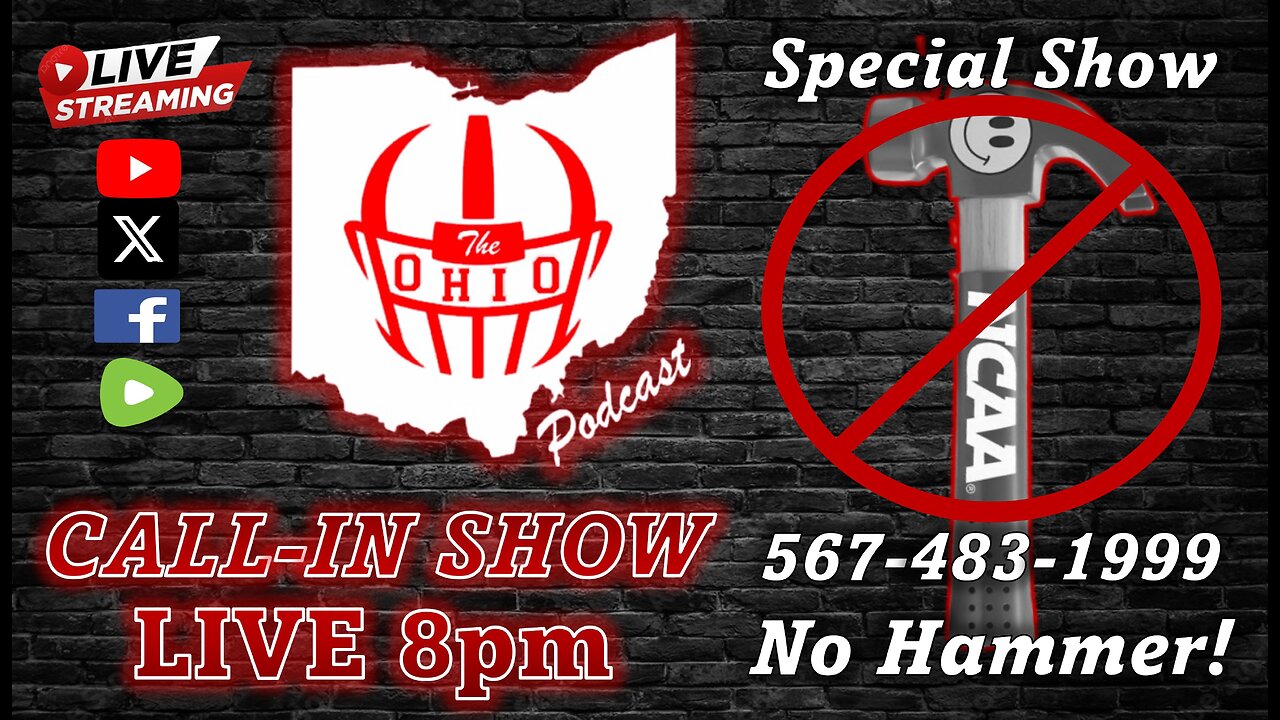 The OHIO Podcast SPECIAL LIVE Call-In Show