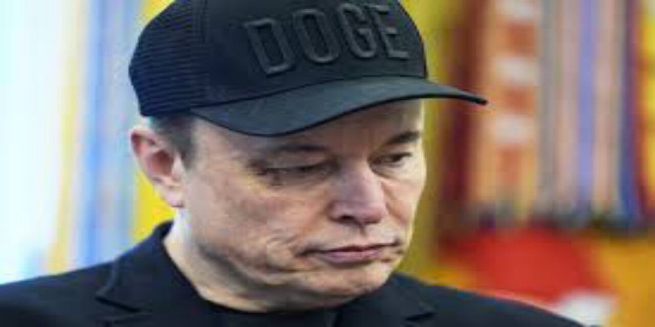 Musk Shows Up at White House Event With a Black Eye