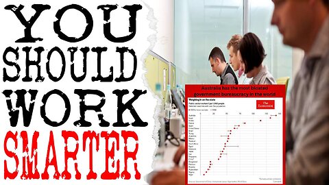 AUSTRALIA’S PRODUCTIVITY CRISIS: STATE BLOAT IS KILLING INNOVATION