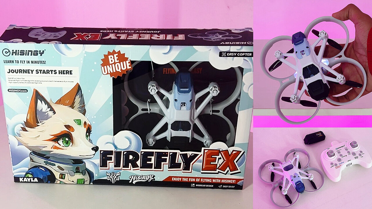 Hisingy Firefly EX Drone Unboxing & Flight