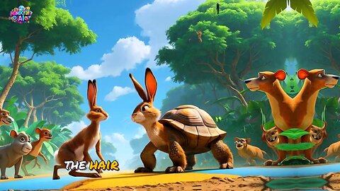 The Tortoise and the Rabbit – A Race of Patience and Perseverance _ Animated Story for Kids _story(7