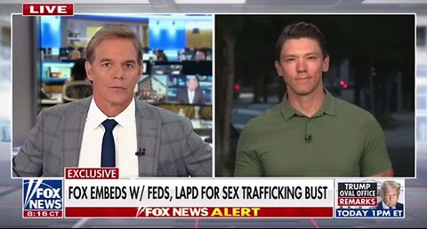 Fox embeds with feds/LAPD for sex trafficking bust