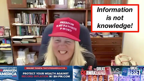Information is not knowledge!