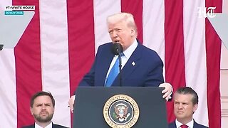 Full_Event__Trump_Honours_Fallen_Troops_Amid_Bid_To_End_Wars__Arlington__Memorial_Day__Russia,Israel