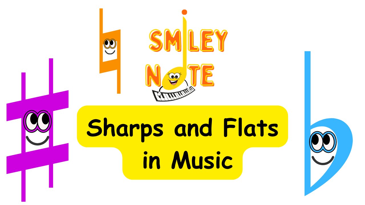 Sharps and Flats in Music - Fun Music Lesson for Kids!🎵