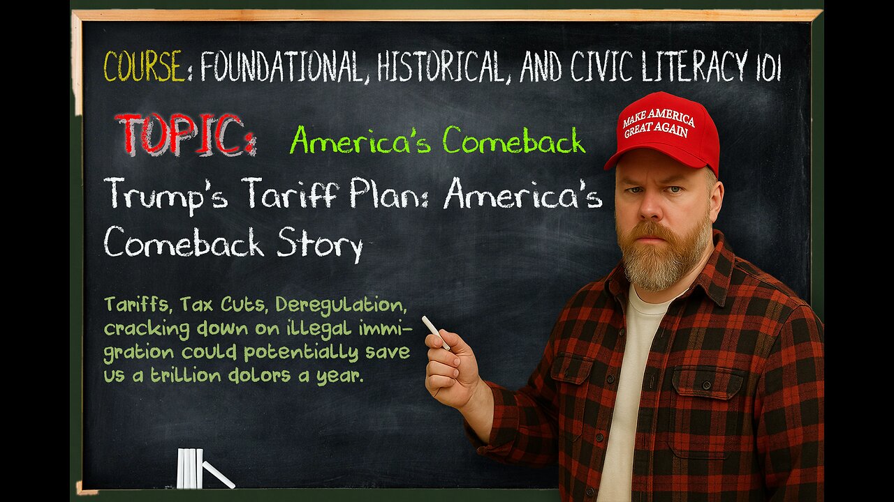 Trump's Tariff Plan: America's Comeback Story