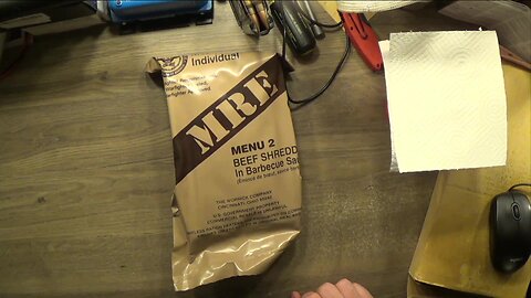 Let's Eat: MRE Menu #2, Beef, Shredded, In Barbecue Sauce