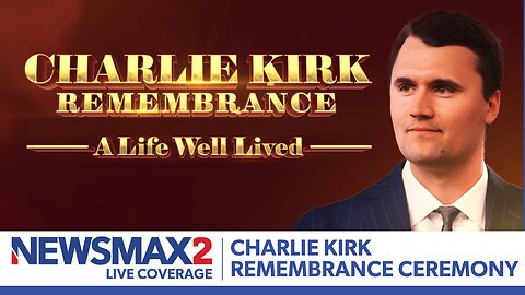 LIVE: Charlie Kirk Remembrance Ceremony | NEWSMAX2
