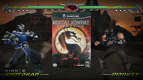 Mortal Kombat Deception - Arcade With Sub-Zero +Ending