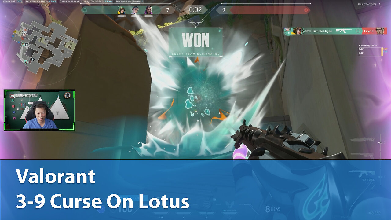 3-9 Curse On Lotus | Competitive 2W-2L| Valorant