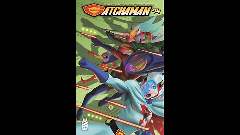 Gatchaman #14 Madcave Studios #QuickFlip Comic Review